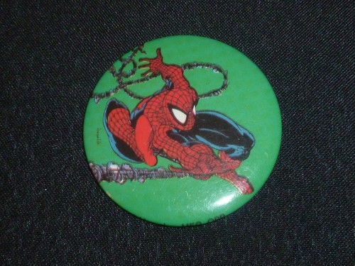Rare badge spiderman epoque - badge,