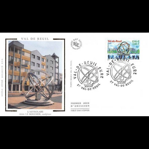 Fdc soie astrolabe - fdc,