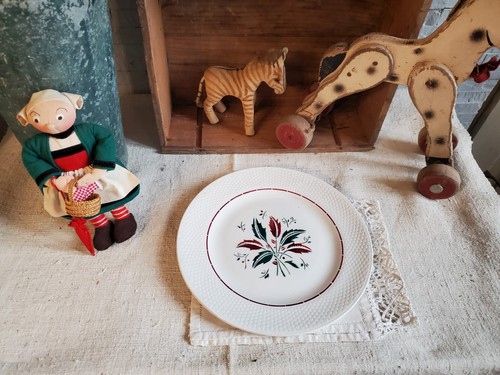 Assiette plate vintage - plate,