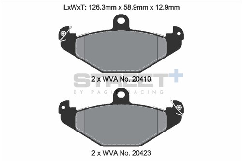 Plaquettes frein lotus 2 - frein,