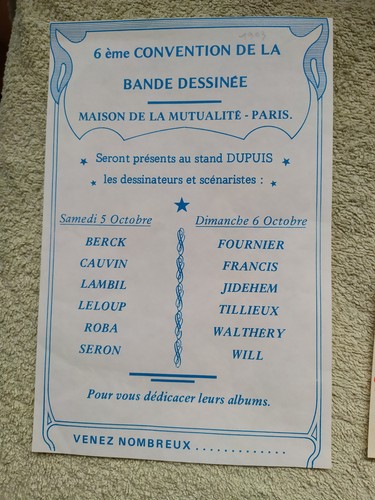 Flyer issu spirou - flyer,