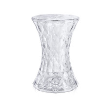 Kartell Italian Design - Stone Stool - Crystal Clear Colourway - r.r.p. £219