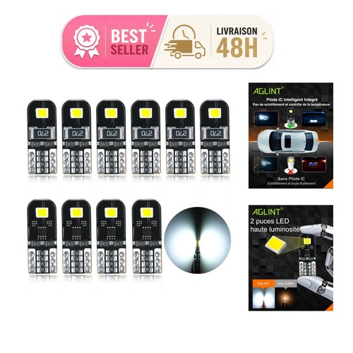 Ampoules t10 led canbus 12v - canbus,