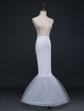 Jupon de Mariage Robe Mariée Sirène 1 Cerceaux 2 Tulles NEUF