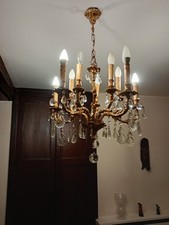 Lustre en bronze à cinq