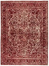 Vintage Relief Tissé à la Main Tapis de Perse 338x250 cm-Orient, Tapis, , Orange