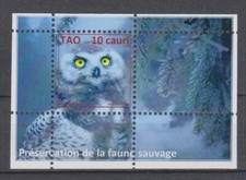 Timbres Oiseaux - Feuillet de