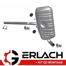 Silencieux intermediaire pour