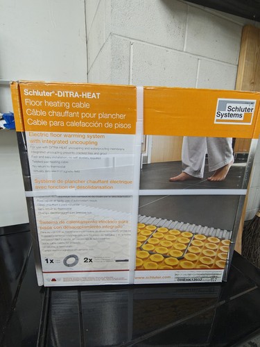 New schluter ditra heat 120v - new,