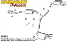 Ligne échappement 15082 Dodge