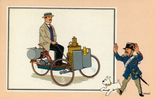 Herge tintin chromo voir - herge,