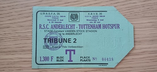 Ticket 1984 rsc - 1984, anderlecht