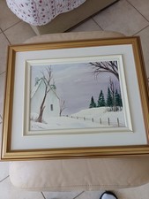 tableau ancien huile sur toile