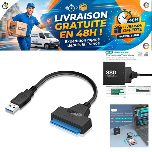 Adaptateur sata vers usb 0 - adaptateur,