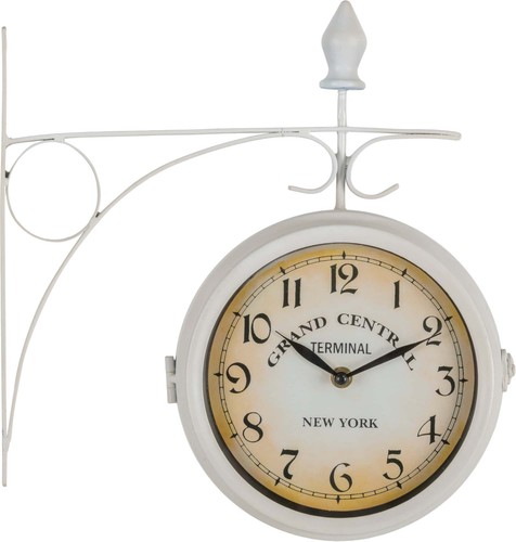 Horloge gare style vintage - horloge, de