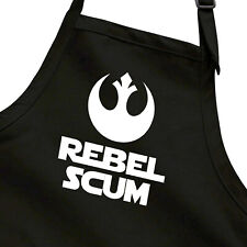 Rebel Scum Symbol Star Wars Alliance Gift Cook Cooking Kitchen Apron w/ Pockets