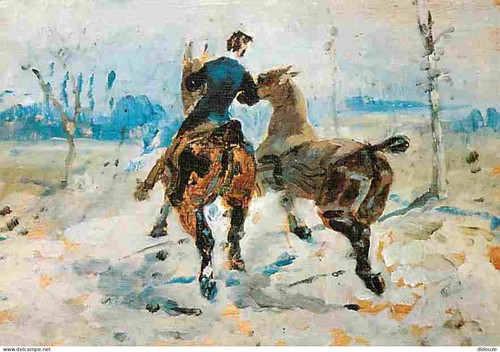 Carte postale art peinture - carte,