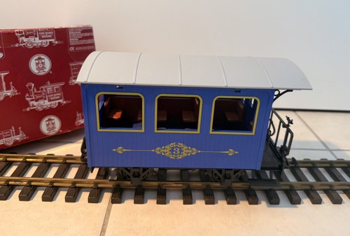 Wagon lgb bleu marine - 🚂,
