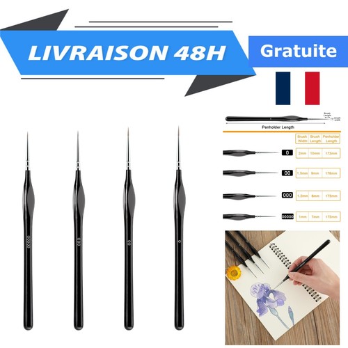 Prasacco lot pinceaux - 4,