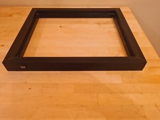 DUAL CS 505-2 Original Plinth Wood Case All Badges Black VERY GOOD CONDITION