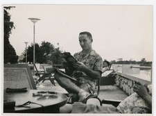 PHOTO SNAPSHOT 1958, un homme