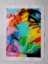 Toile Originale de Alexis D. dit Phantom , Street  Graffiti  Art 