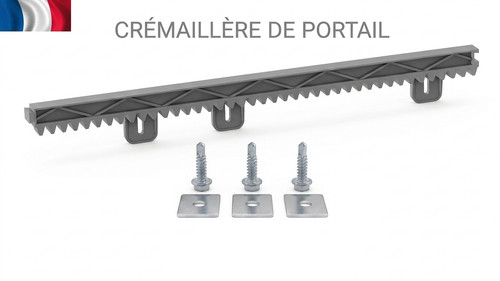 Crémaillère 50cm gauche pour