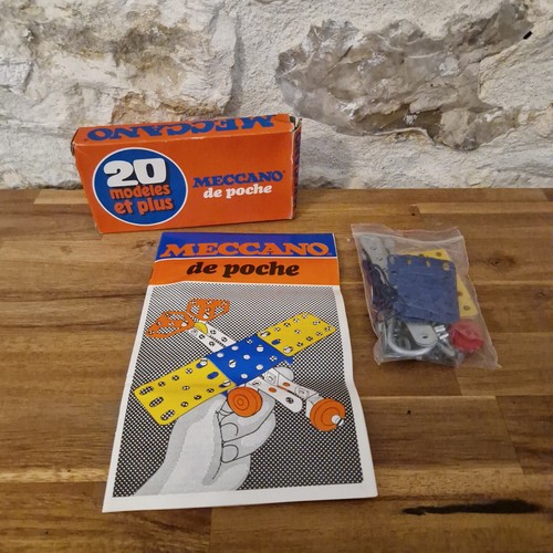 Meccano poche avion - meccano, de
