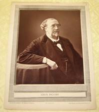 Photographie NADAR - Portrait de Louis Figuier 1880 Galerie Comtemporaine