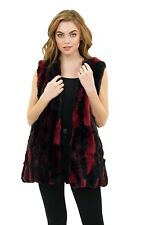 Gilet Sans Col En Fourrure De