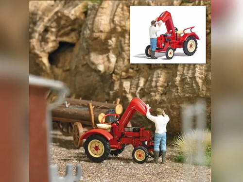 Busch tracteur porsche junior - busch,