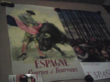 AFFICHE Ancienne ESPAGNE