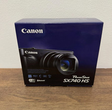 Canon PowerShot SX740 HS 20.3MP Point & Shoot Compact Camera Black (Brand New)