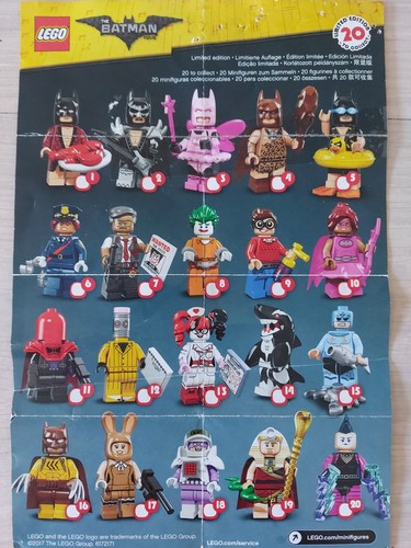 Lego 71017 serie batman - serie,
