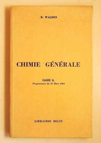 Walden chimie générale - r.walden,
