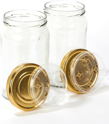 Bocaux verre 1 96l avec - -, 1.96l