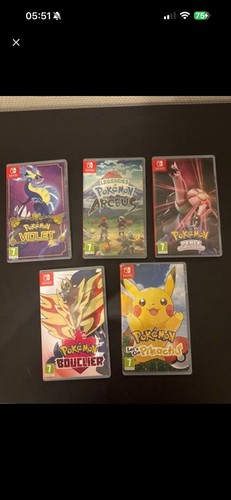 Jeu switch pokémon - jeu,