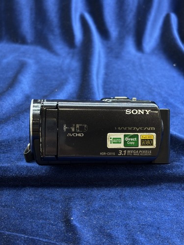 Sony handycam hdr cx115e - sony,