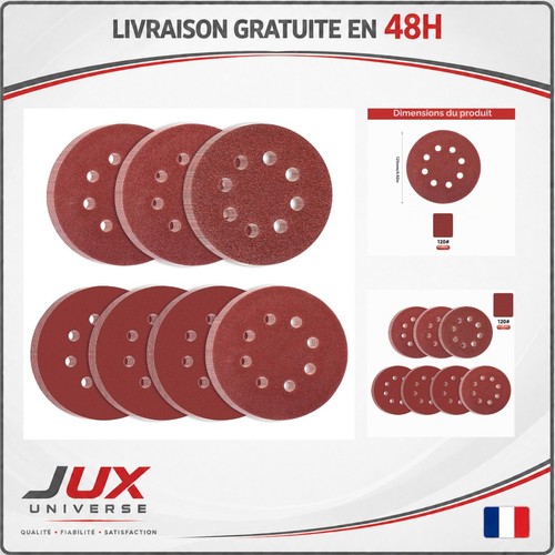Disques abrasifs 125mm - disques,