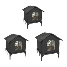 Niche d'extérieur pour chat, imperméable et isolée, idéale pour