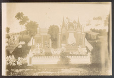Indochina, CAMBODIA Phnom Penh, Theatre (mural painting), Citrate 1904 