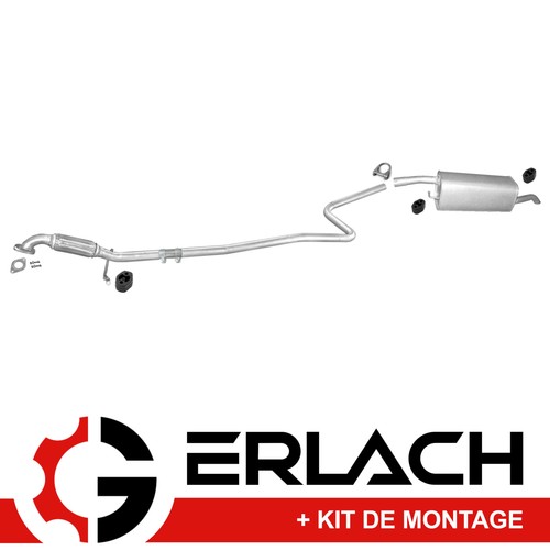 Echappement silencieux pour