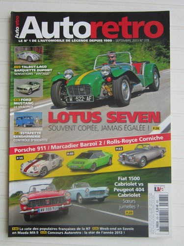Auto retro 378 lotus - retro, 378/lotus