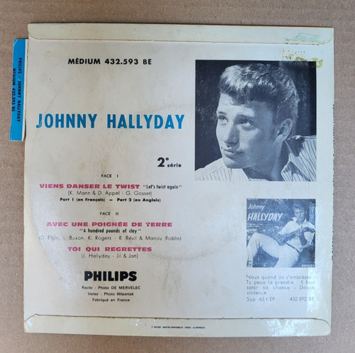 45t johnny hallyday - -,