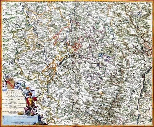 Reproduction carte ancienne - ,