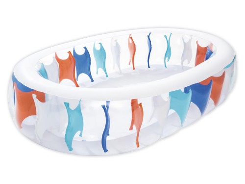 Piscine gonflable ovale - piscine,