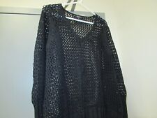 Hebbeding design Black women's knit Sweater 100% cotton