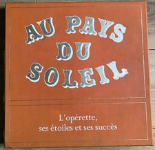 Coffret disques 33 T Au Pays du Soleil