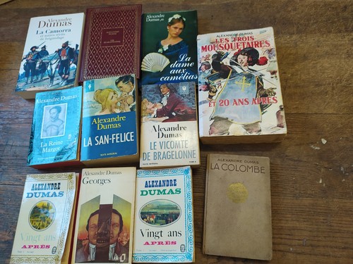 Lot livres alexandre dumas - lot,