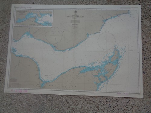 Carte marine baie des - ,